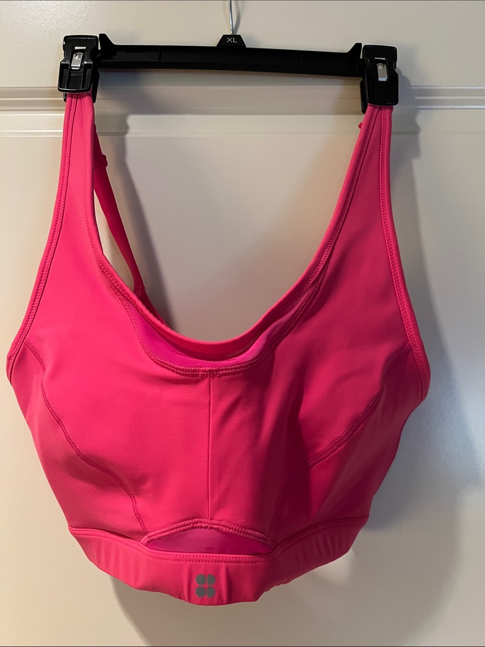 Sweaty Betty Vivid Pink Power High Impact Sports Bra